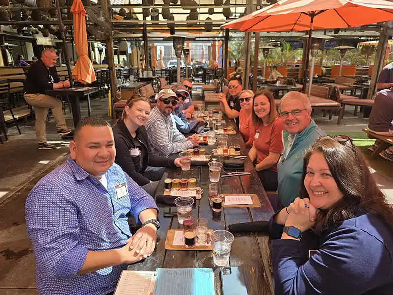 Humm Beer Tasting Tour Group at Brewery Stellar Adventures