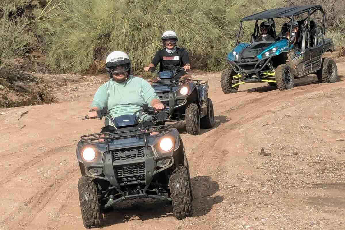 UTV and ATV driving for the first time